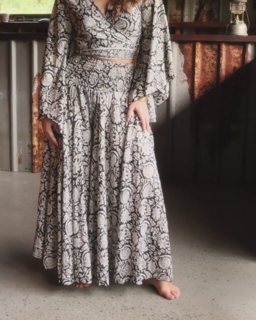 SELENE PANT WILD INK