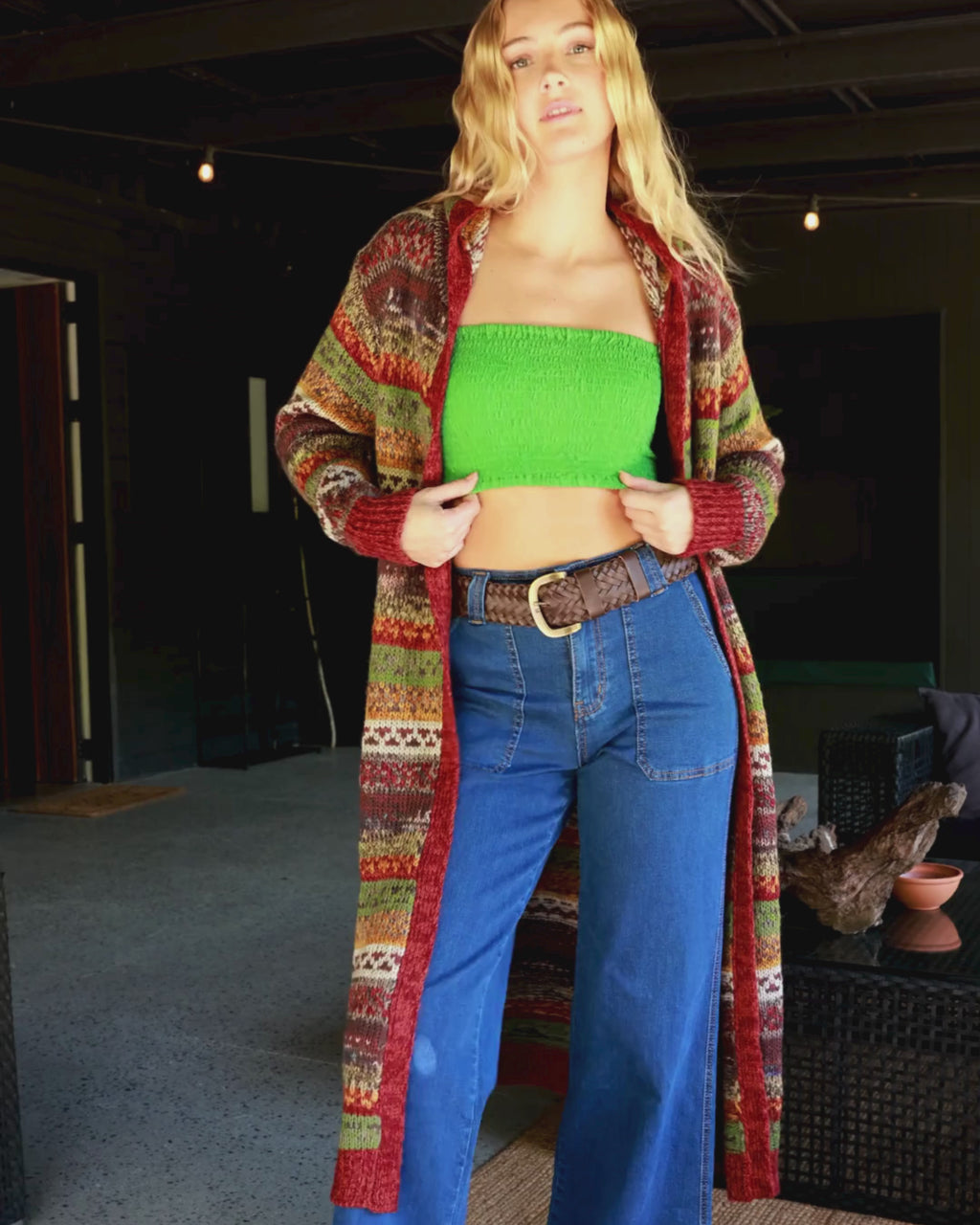 ELLA CARDIGAN FORREST