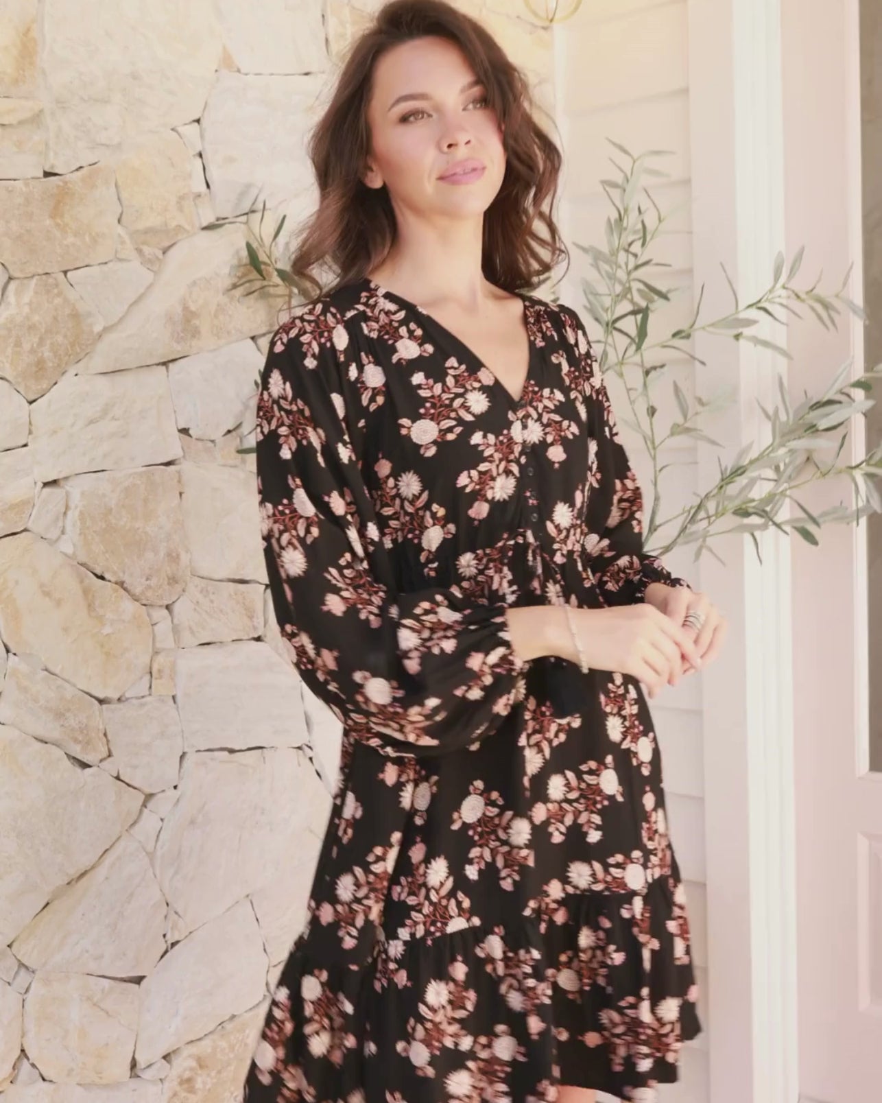 HARPER MINI DRESS INTERBLOOM