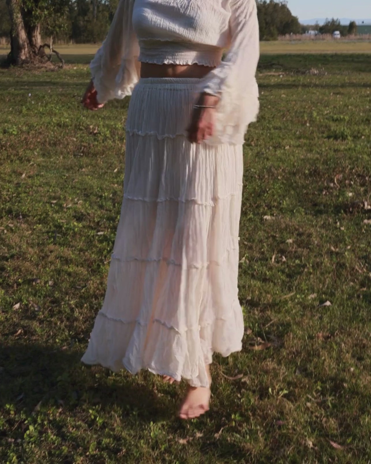 SURI SKIRT VINTAGE CREAM