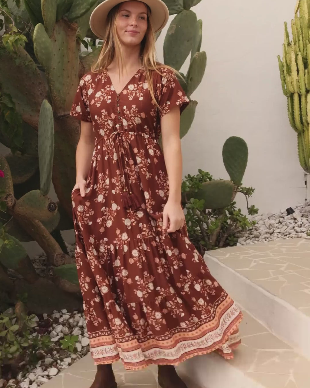 MANDY MIDI DRESS DAHLILA