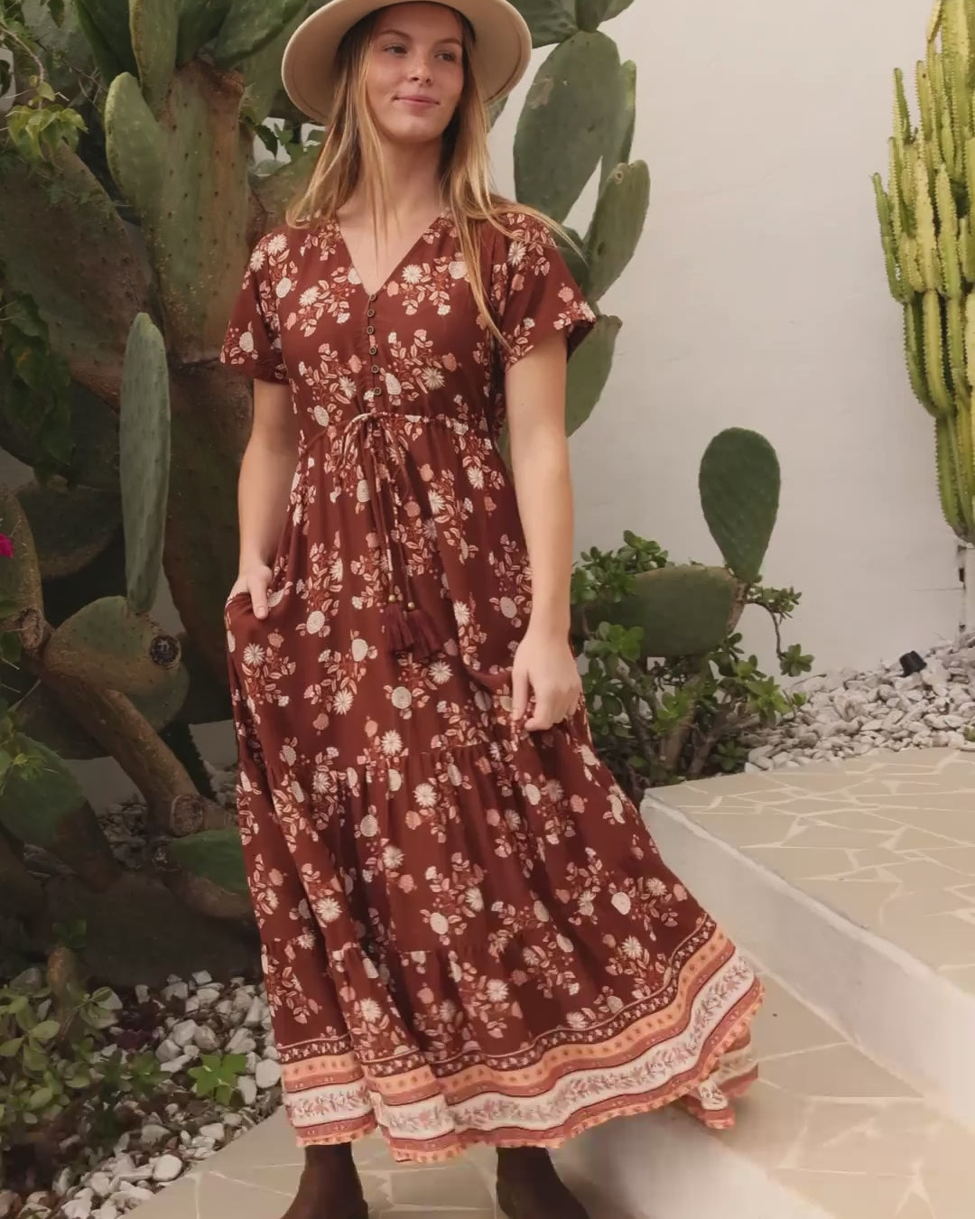 MANDY MIDI DRESS DAHLILA