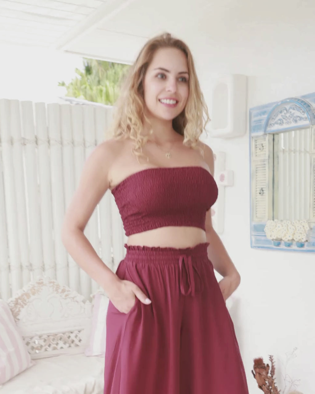 BANDEAU SANGRIA