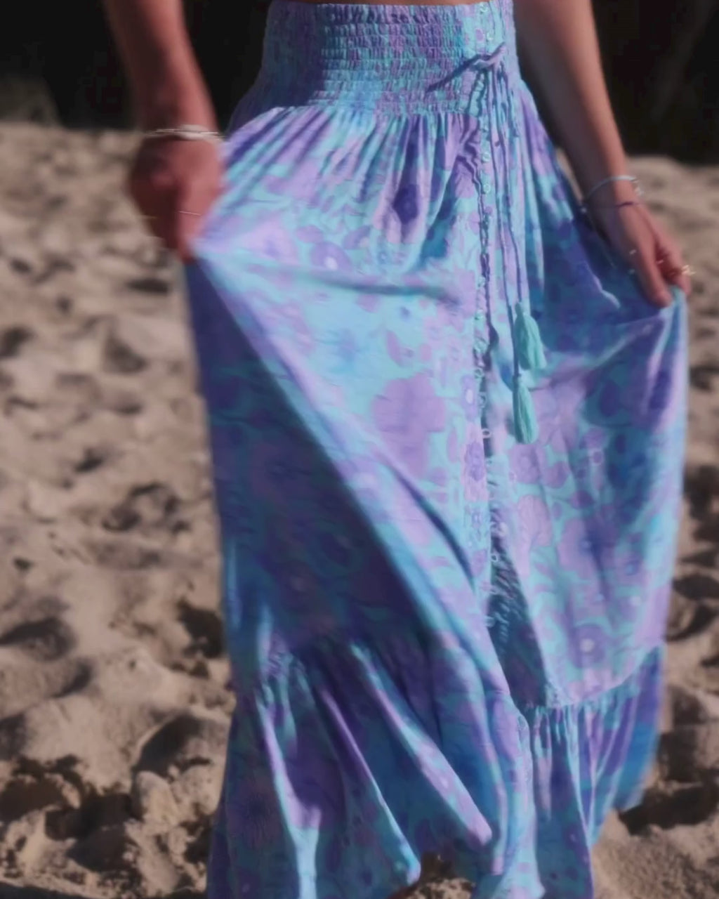 NAOMI MAXI SKIRT OASIS BLOOM