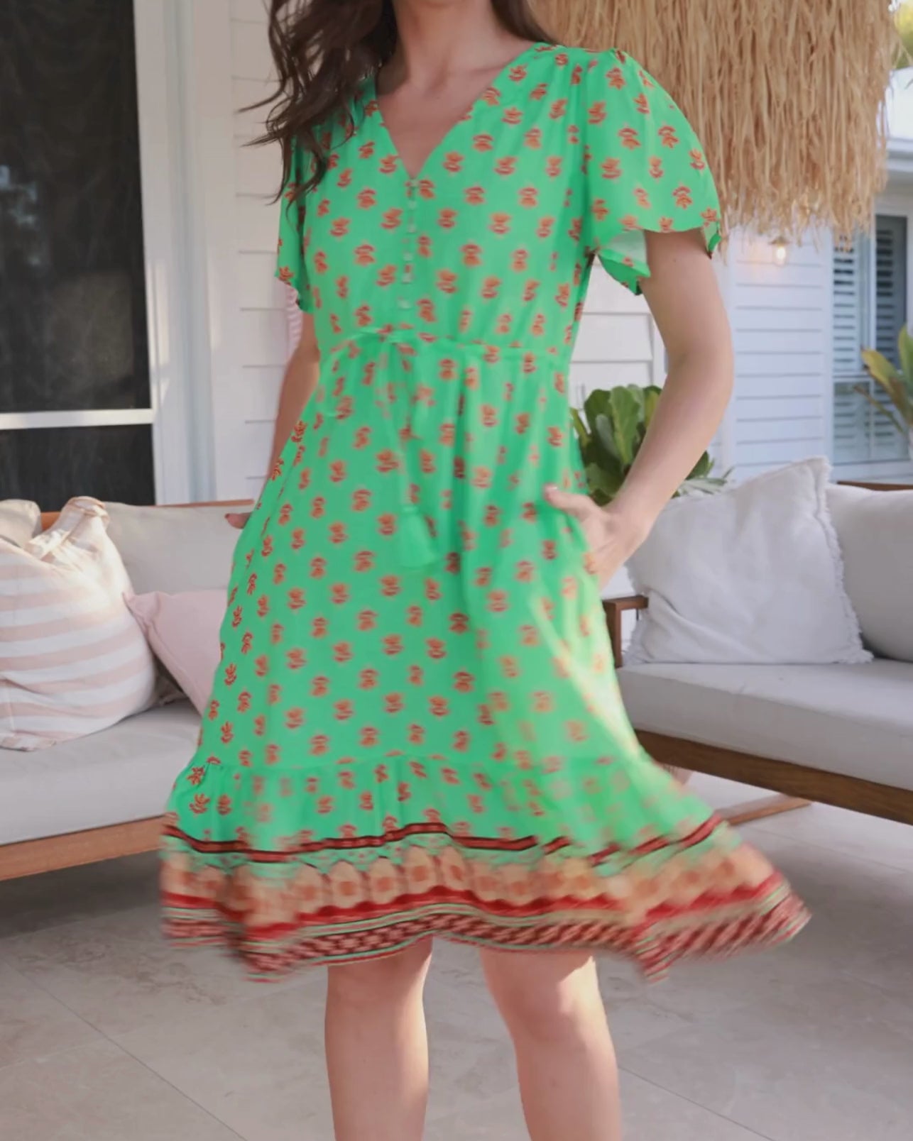 FRIEDA MINI DRESS SUNDANCE