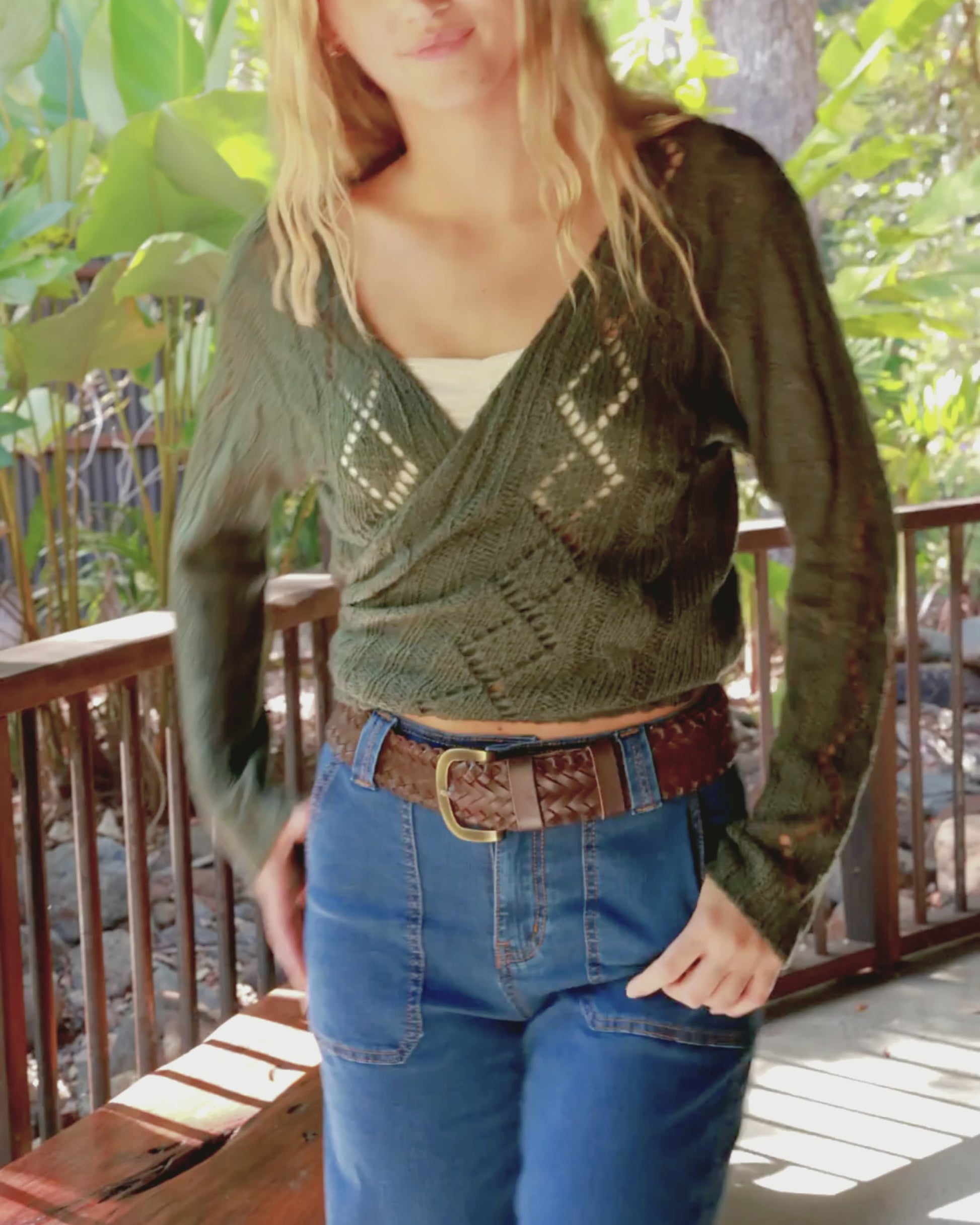 WILLOW CARDIGAN OLIVE