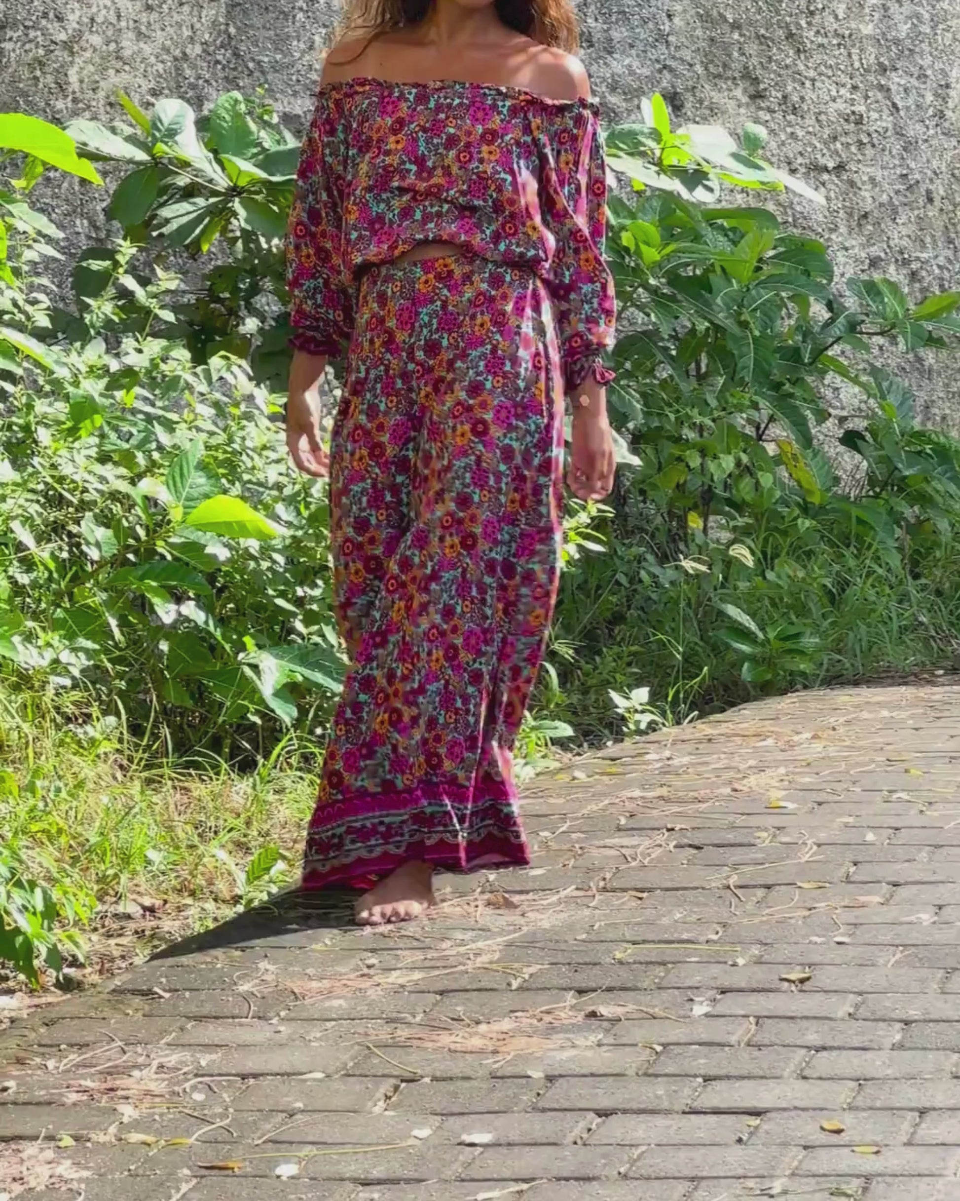 CHER PANT WILDFLOWER