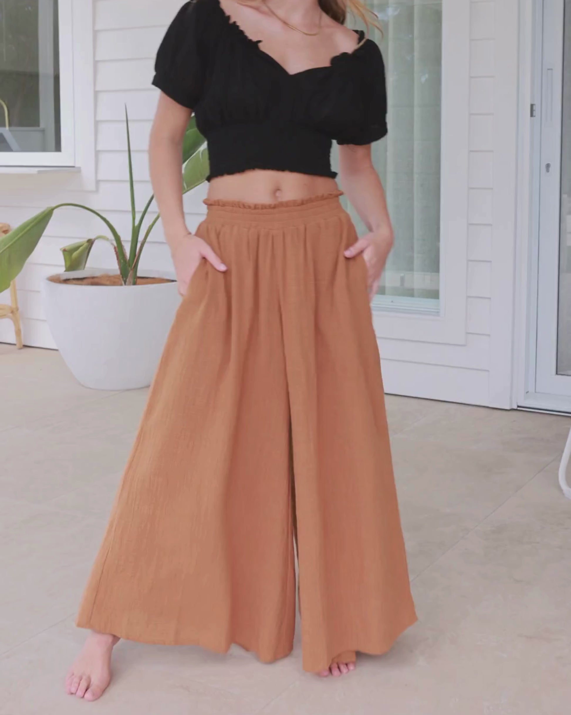 SUKI PANT MUSTARD