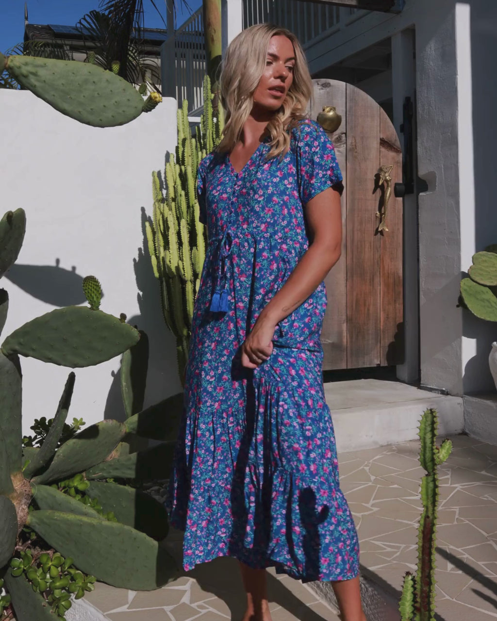 MANDY MIDI DRESS AURA