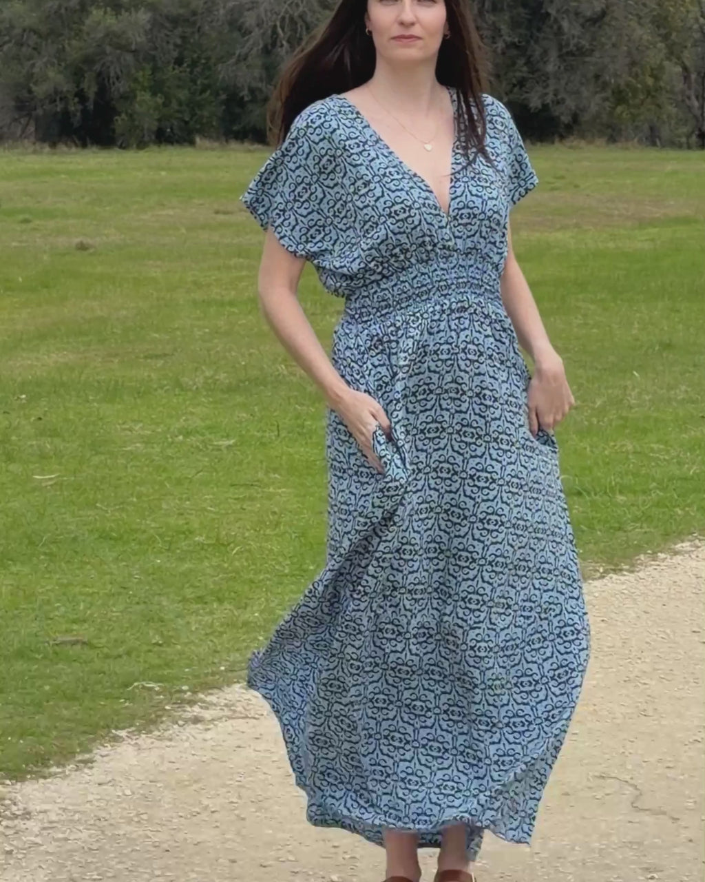 ZEN MAXI DRESS SIROCCO