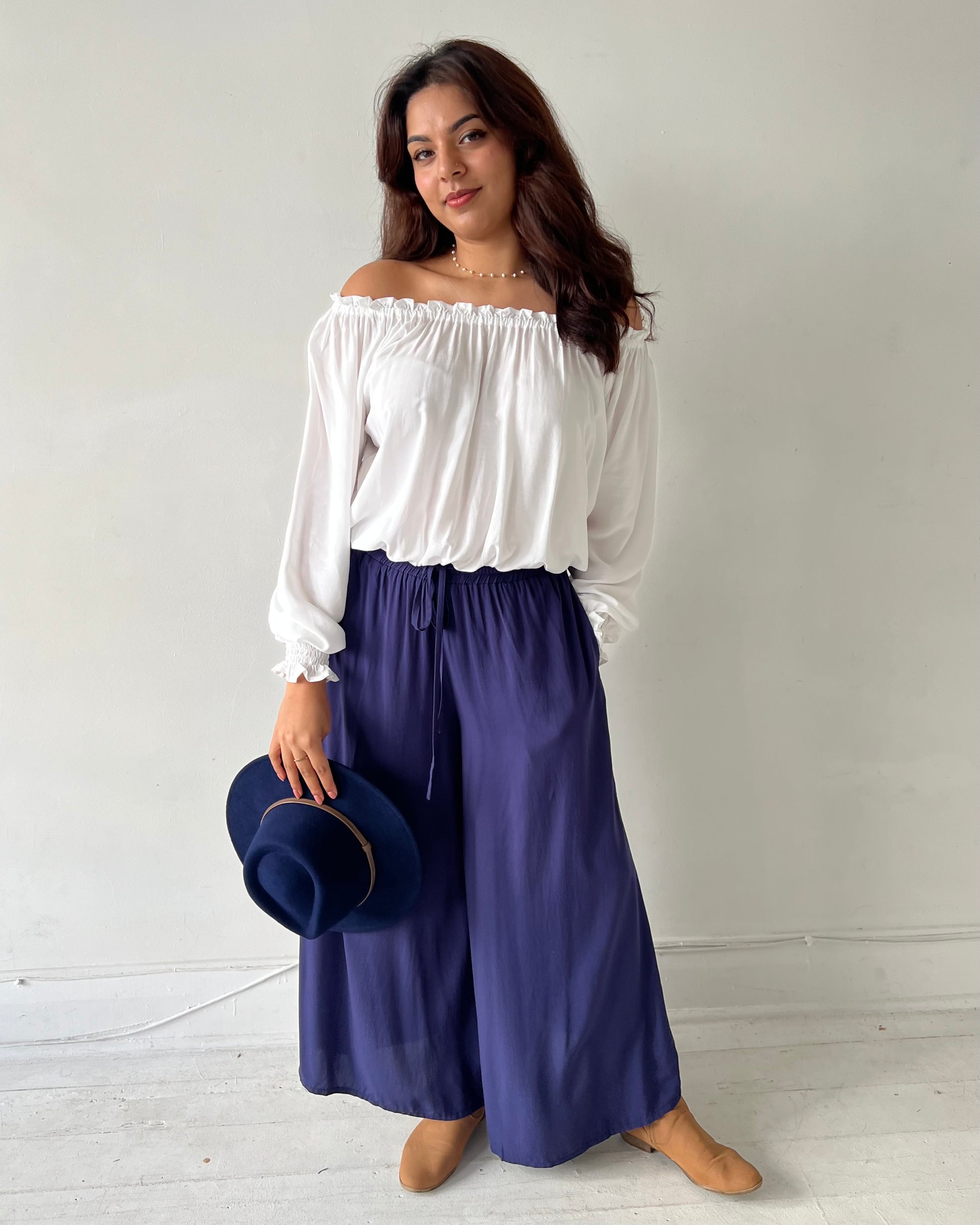 NYLA TOP WHITE