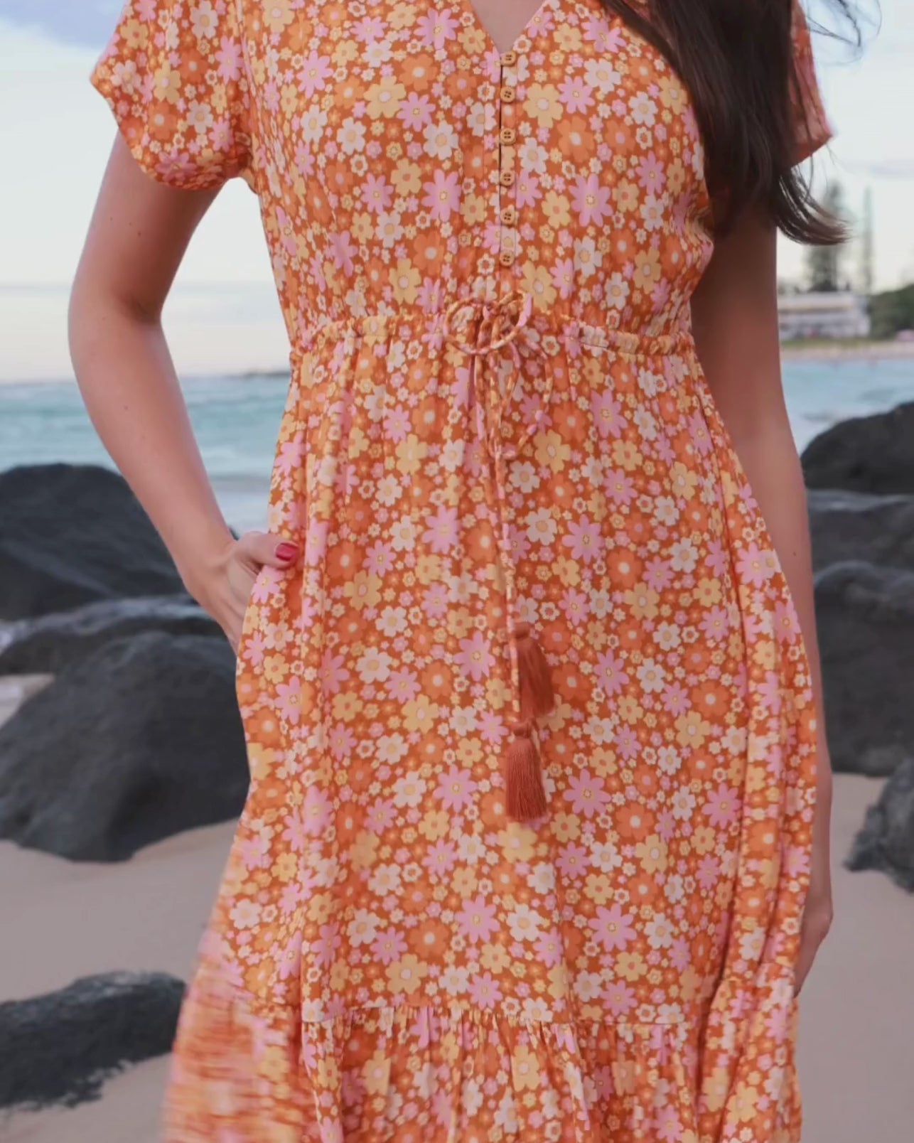 IRIS MINI DRESS MANGO TANGO
