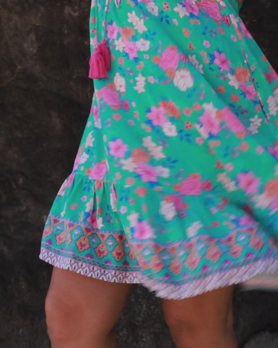 FRIEDA MINI DRESS SECRET GARDEN