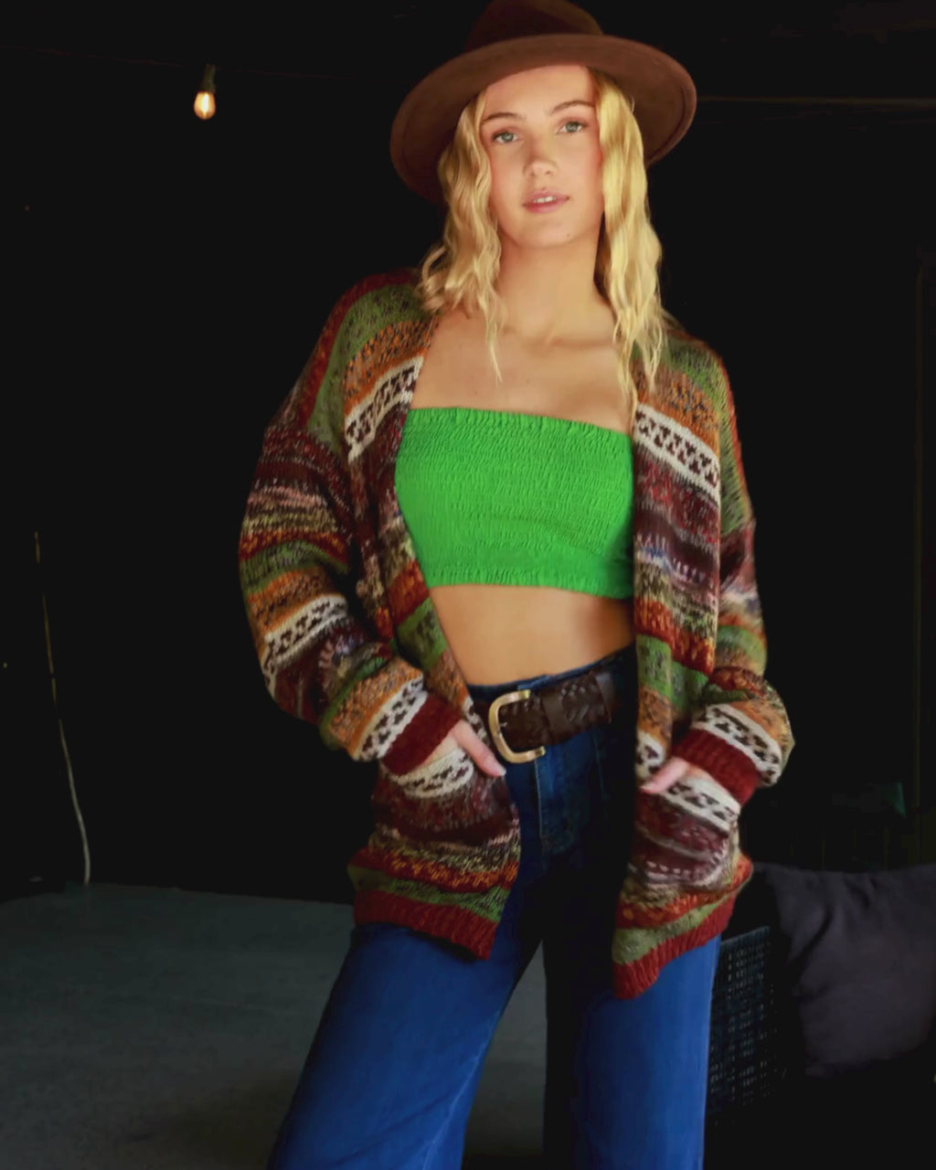 ALMA CARDIGAN FORREST