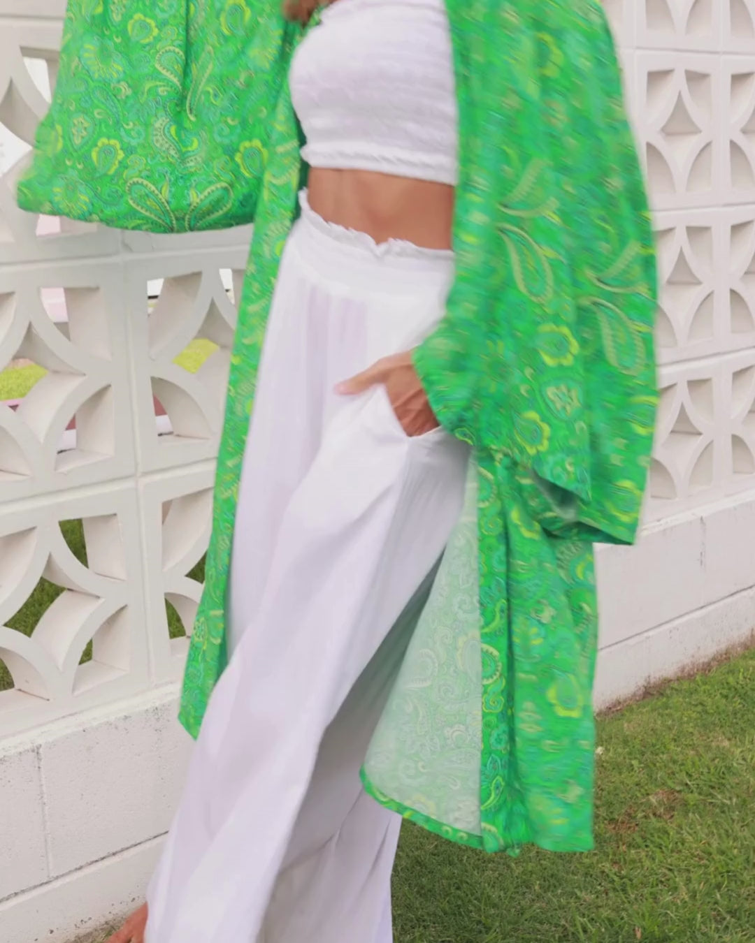 KELLY KIMONO NORTHERN LIGHTS