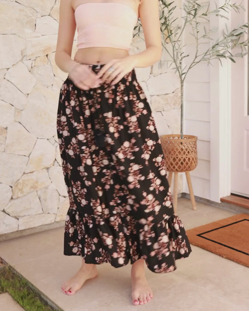 NAOMI MAXI SKIRT INTERBLOOM