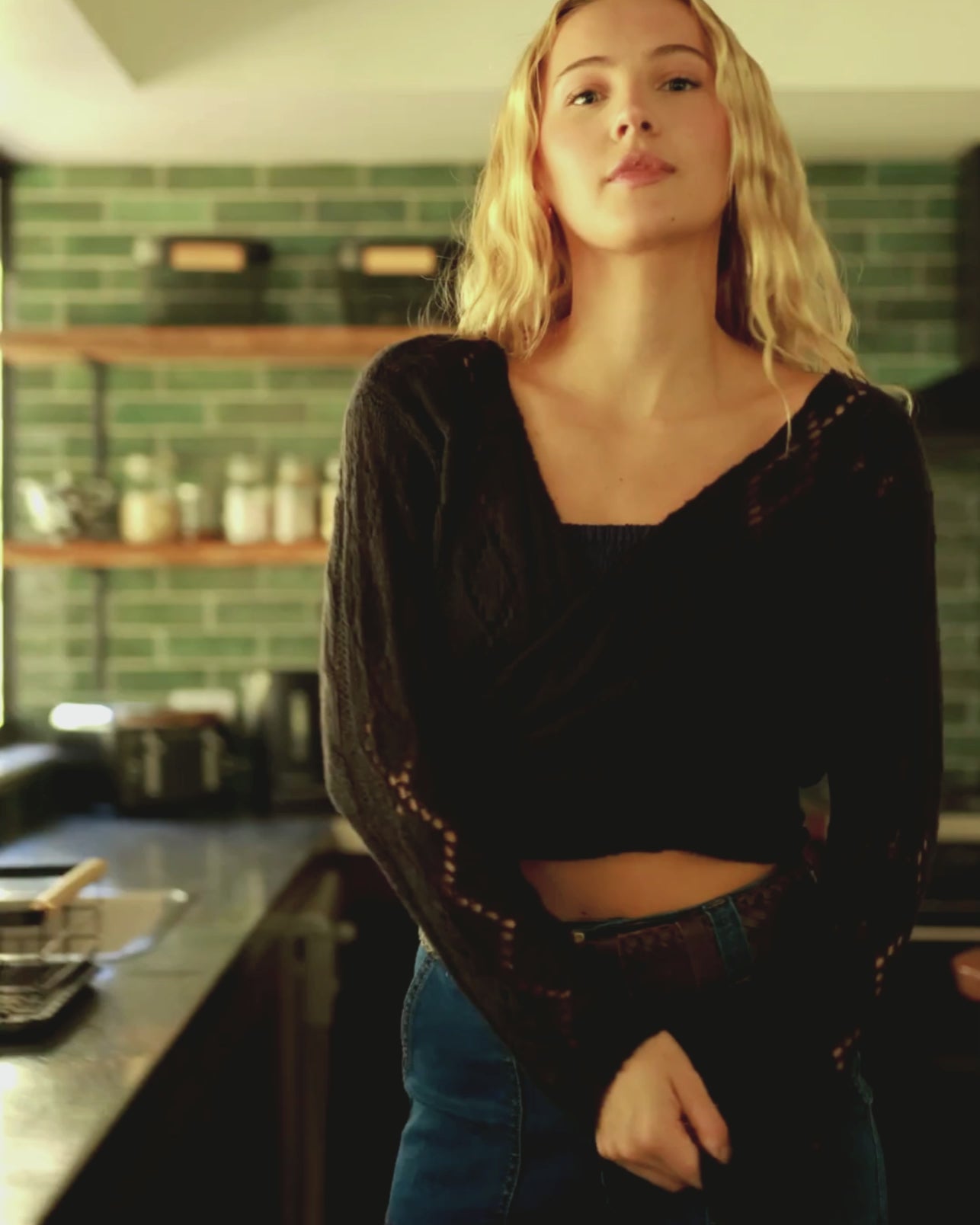 WILLOW CARDIGAN BLACK
