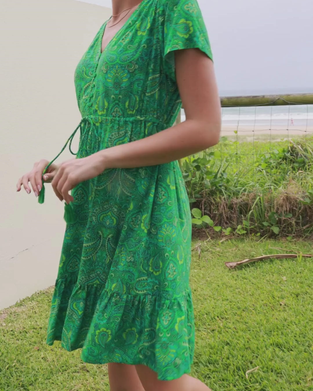 IRIS MINI DRESS NORTHERN LIGHTS
