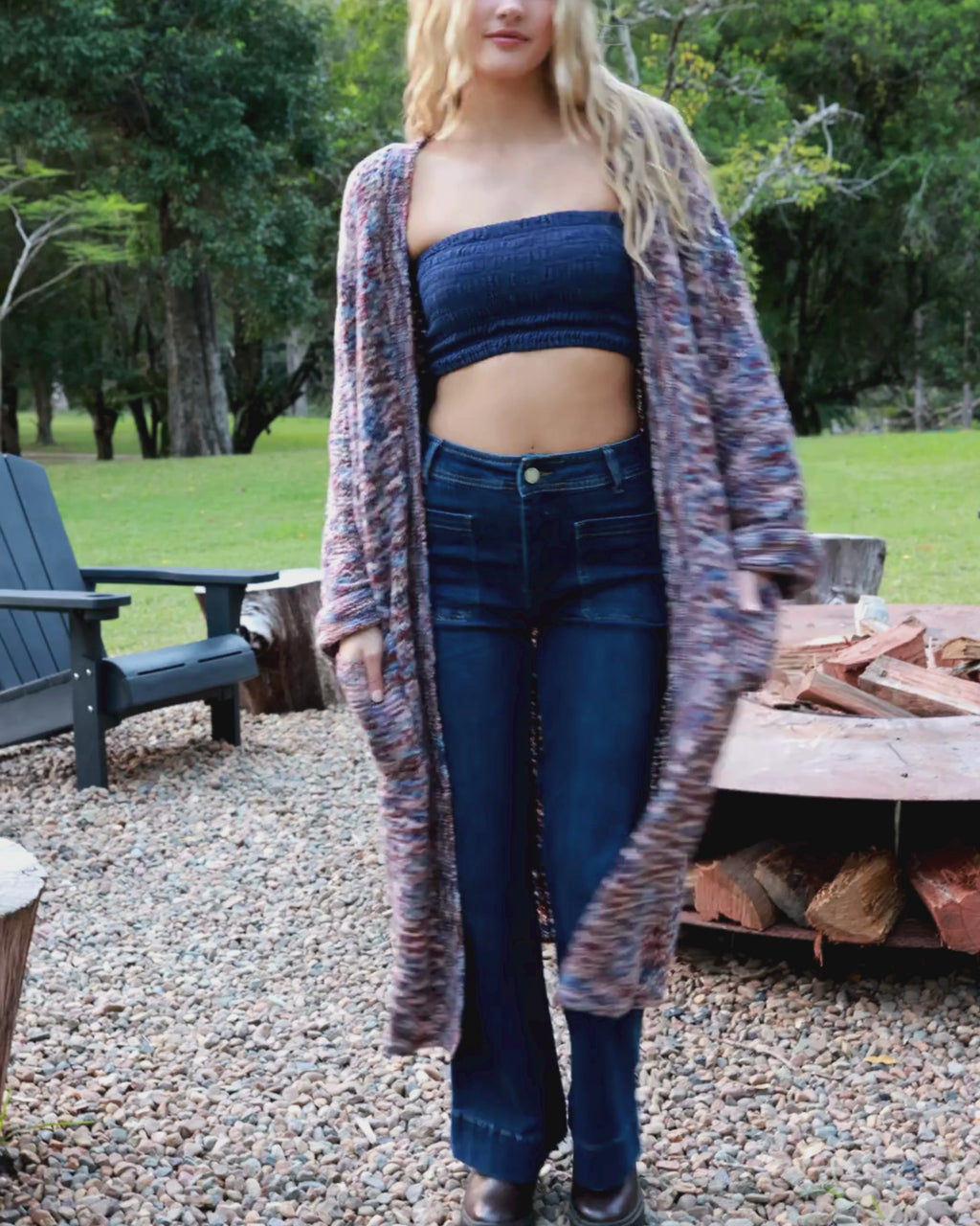 FRANKIE CARDIGAN OXFORD