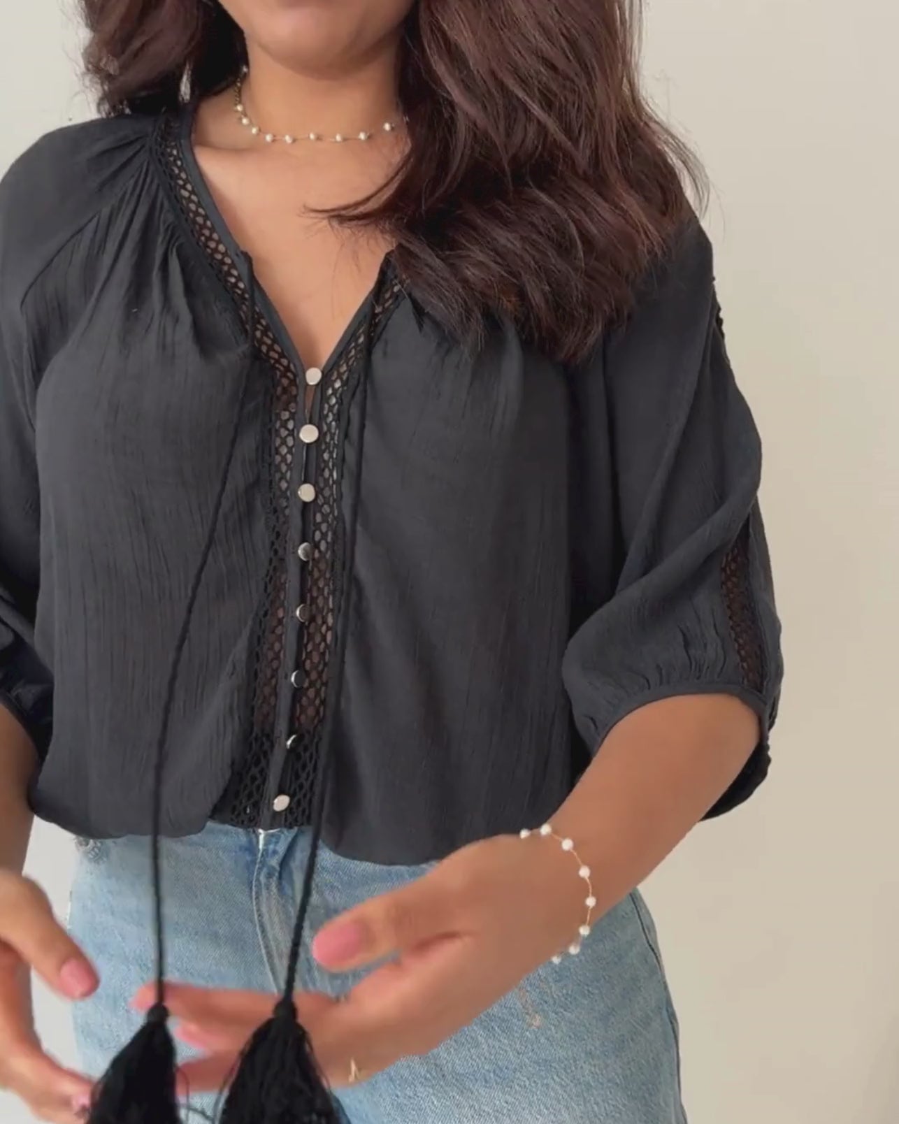 JANA TOP BLACK