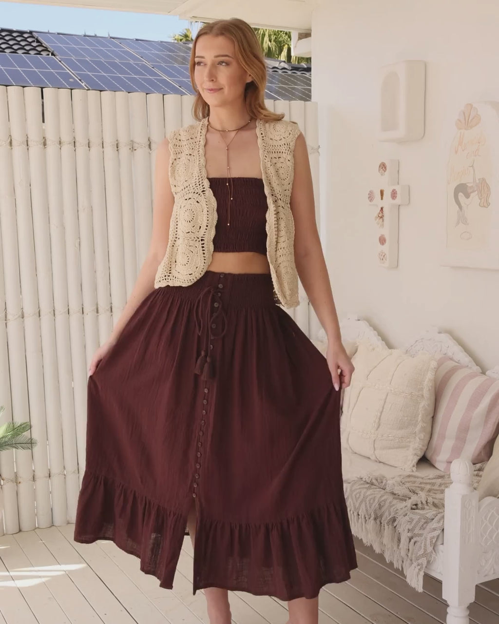 SAMI VEST VINTAGE CREAM