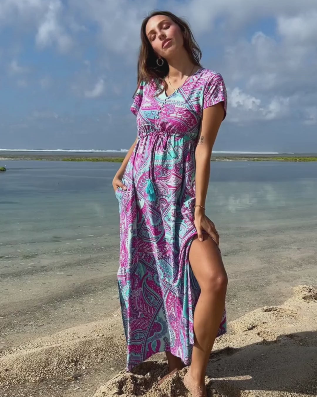 RHIANNON MAXI DRESS SUMMERSAULT