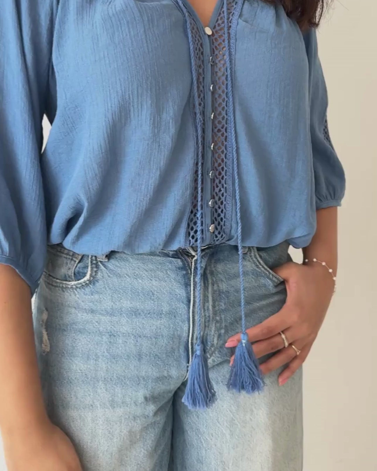 JANA TOP DENIM