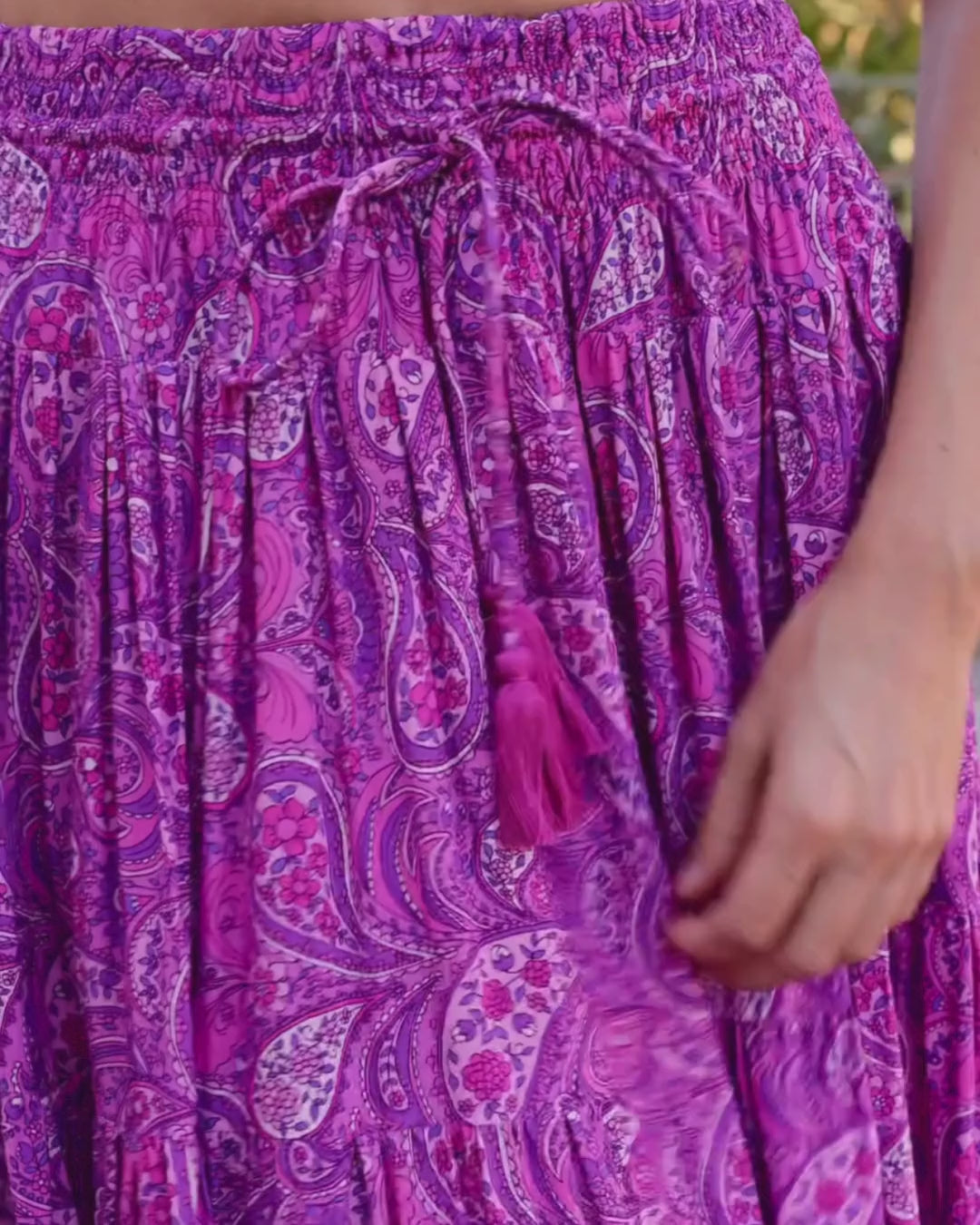 OAKLEY MAXI SKIRT ULTRA VIOLET