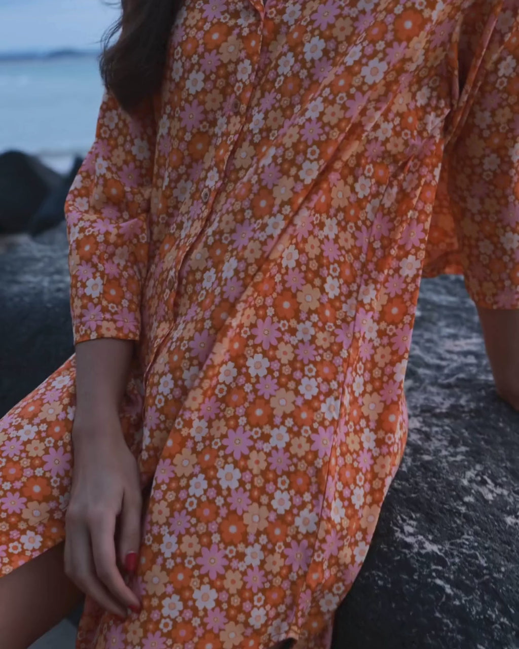 MALIBU MINI DRESS MANGO TANGO