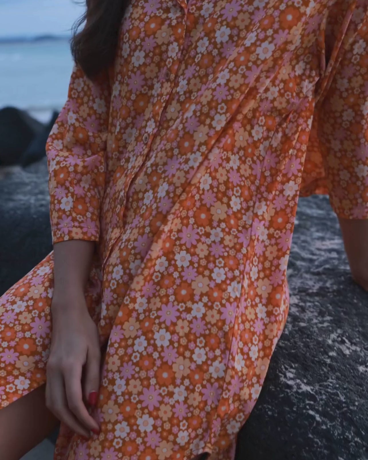MALIBU MINI DRESS MANGO TANGO