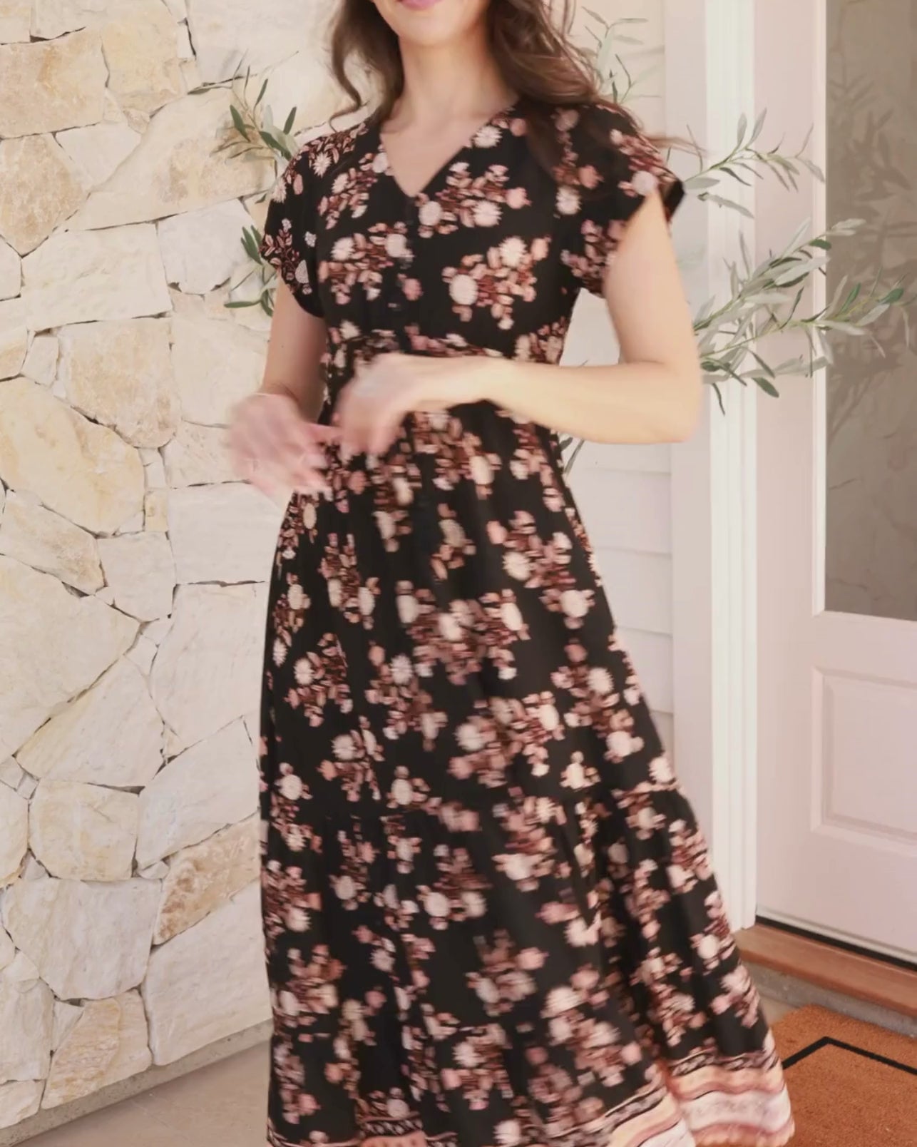 NOLA MAXI DRESS INTERBLOOM