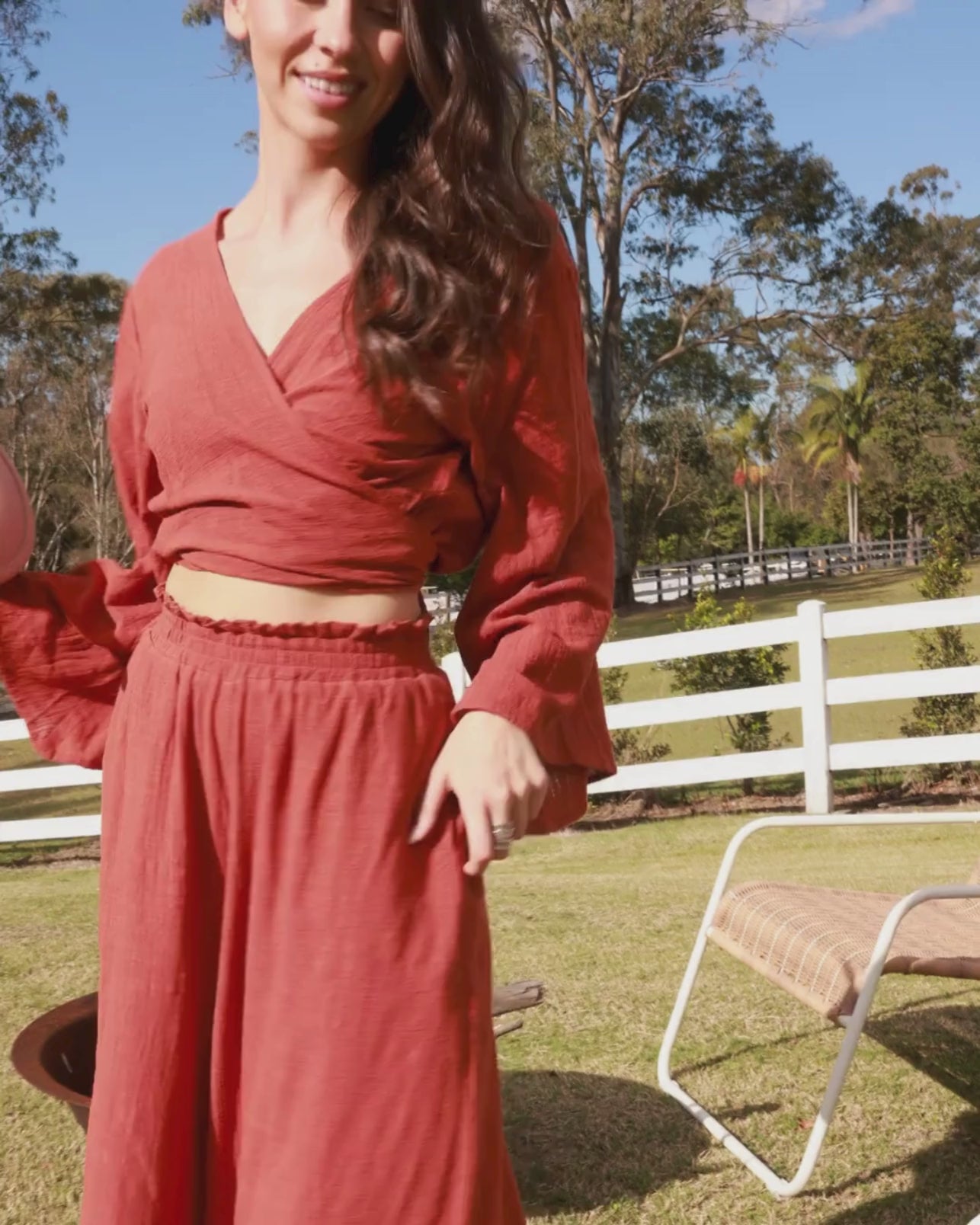 CLEO TOP TERRACOTTA