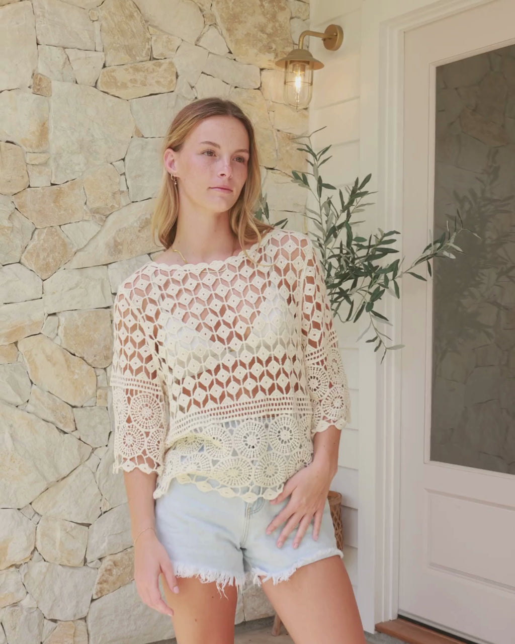 ECHO TOP VINTAGE CREAM