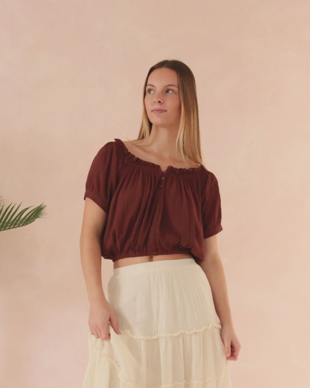 IVY TOP MOCHA