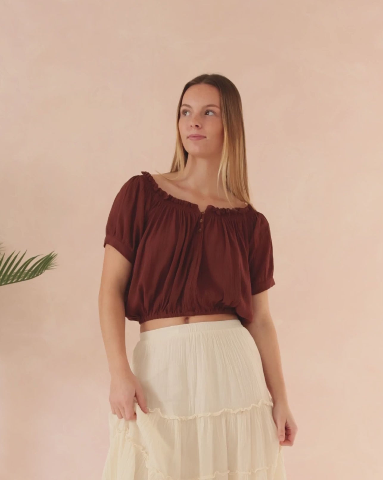 IVY TOP MOCHA