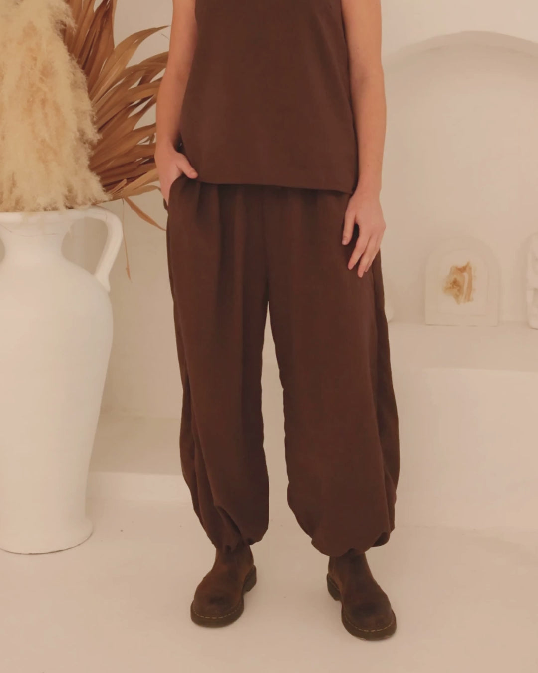 HALO PANT ESPRESSO